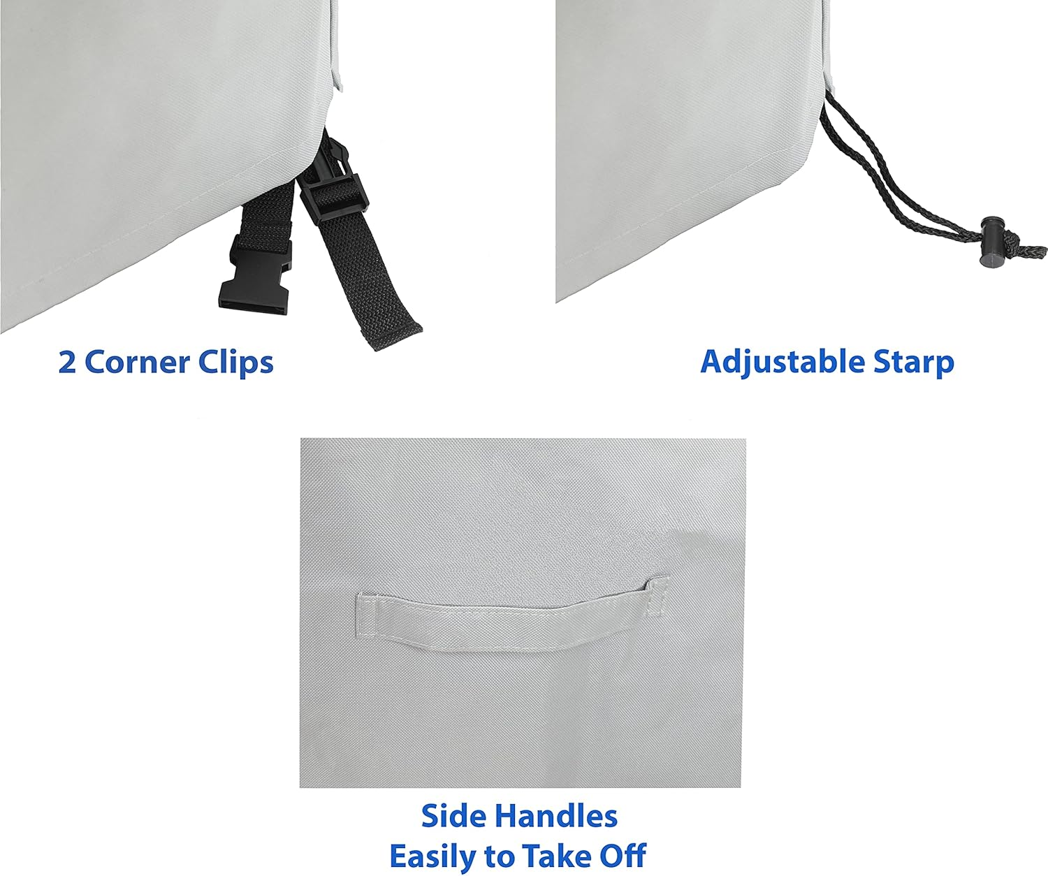 Simplehouseware Patio V-Shaped Sectional Sofa Set Cover image number 3