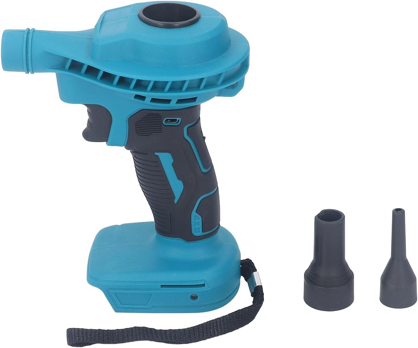 Electric Leaf Blower, Electric Air Duster Portable Air Blower with 2 Nozzles, Rechargeable Cordless Air Duster BL1830 BL1840 BL1850 BL1860 Interface, Battery Not Included image number 1