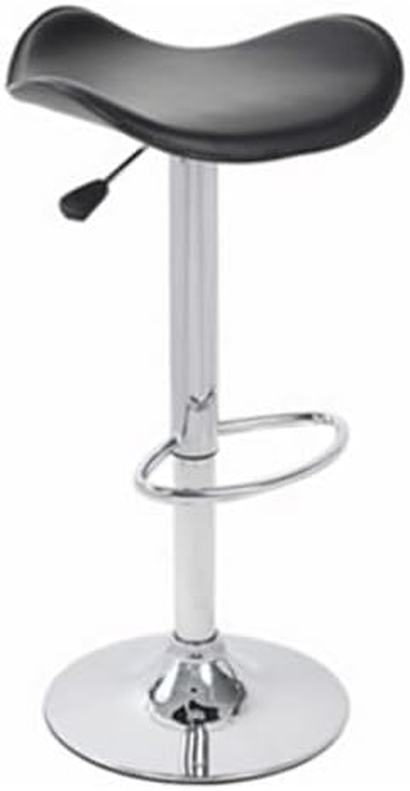 Fiesta New PU PVC Leather Bar Stool Kitchen Chair Gas Lift (Black) image number 3