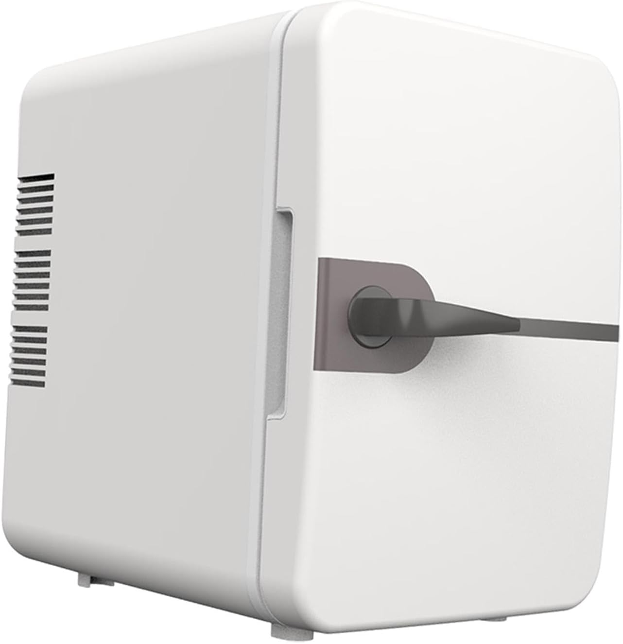 AFXGUSD 6L Mini Fridge Freestanding Beverage Refrigerator Cooler Adjustable Temperature USB Plug for Livingroom Dorm Bedroom Desktop, Pink