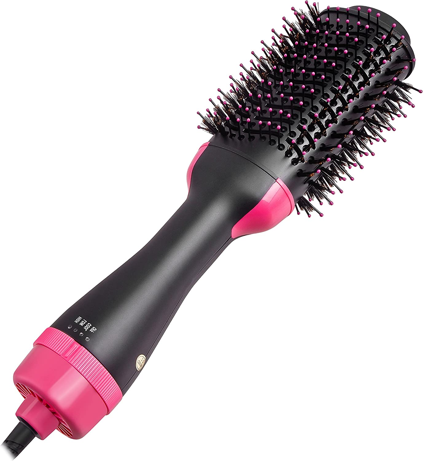 AU Plug One Step Hair Dryer and Volumizer, Mankami 3 in 1 Hot Air Brush Hair Dryer Brush Anti-Scald Negative Ion Hair Straightener Brush Comb Curler Styler for All Hair Types image number 5