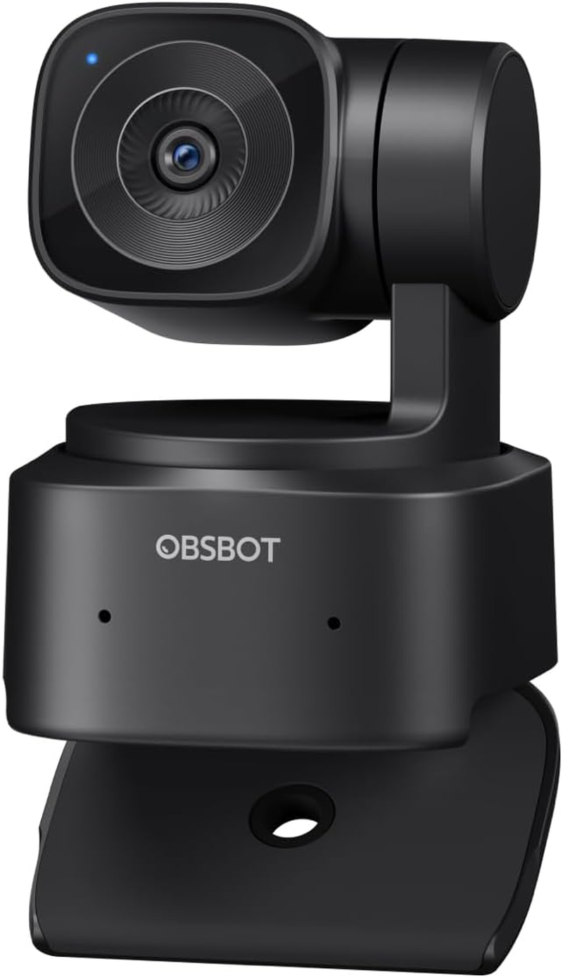 OBSBOT Tiny SE 1080P 100FPS Webcam for PC, AI Tracking PTZ Streaming Camera with 1/2.8" Sensor, Gesture Control, Dual ISO, Staggered HDR, Web Camera for Desktop Computer, Laptop, Meeting, Video Calls image number 3