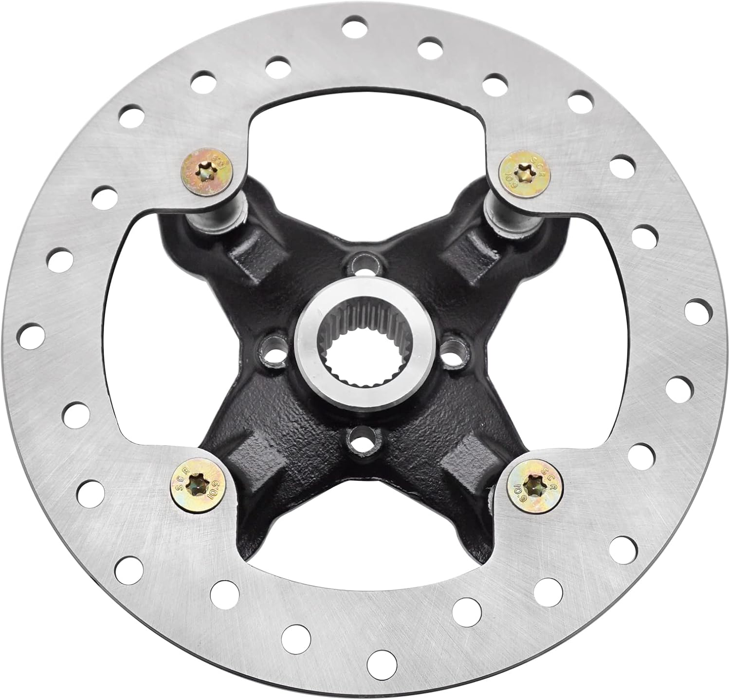 Front/Rear Wheel Hub & Studs & Brake Rotor for Can Am Outlander Renegade 450 500 570 650 800 850 1000 2012-2021