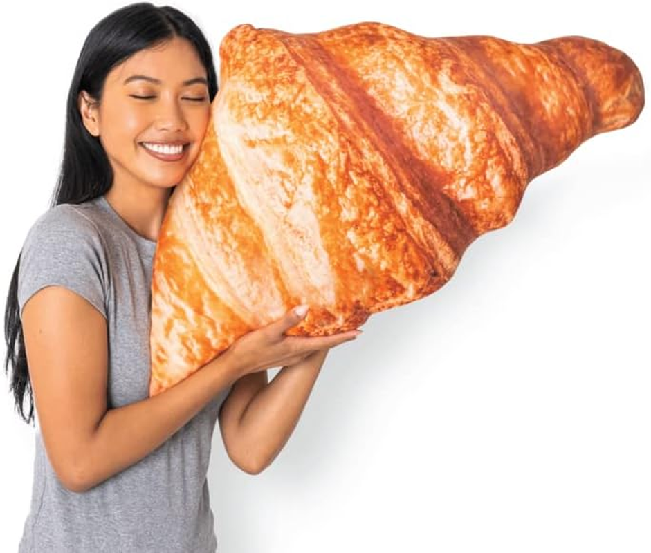 Much Comfort 22" 3D Sprinkle Donut Throw Pillow - Made with Super Soft & Ultra Premium Fabric - Cute, Comfortable, Plush Stuffed Doughnut Cake Cushion for Home Decor - Best Funny or Teen Gift - Medium