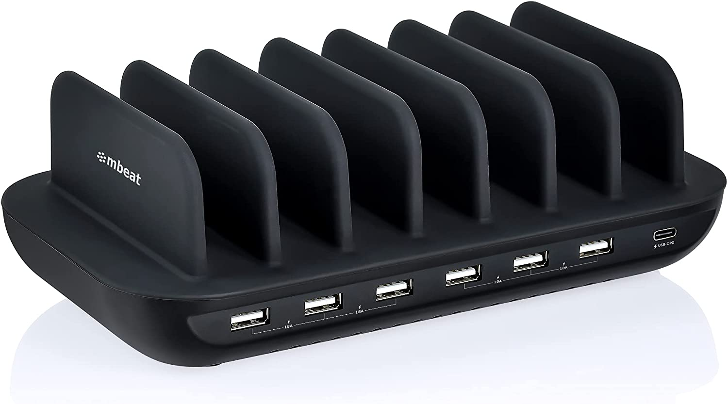 Mbeat Gorilla Power 60W 7 Port USB-C and USB Charging Station image number 2