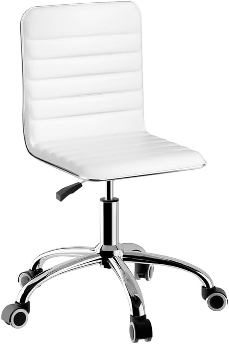 Artiss Ergonomic Office Chair, Leather Executive Desk Computer High Back Gaming Chairs with Wheels Swivel Height Adjustable Flip-Up Armrest, for Home Work Study Bedroom White image number 3