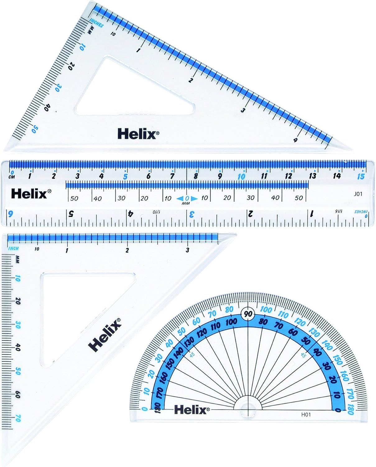 Helix 15Cm Four Piece Geometry Set image number 4