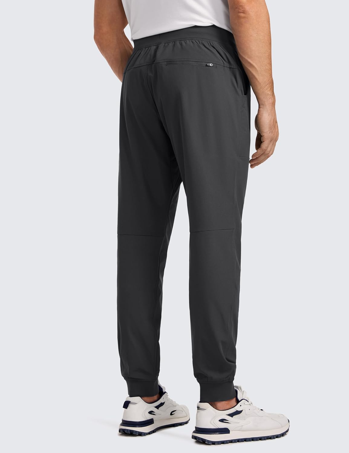 CRZ YOGA All Day Comfy Pull-On Golf Joggers for Men 28"/30" - Quick Dry Lightweight Work Casual Pants with Pockets