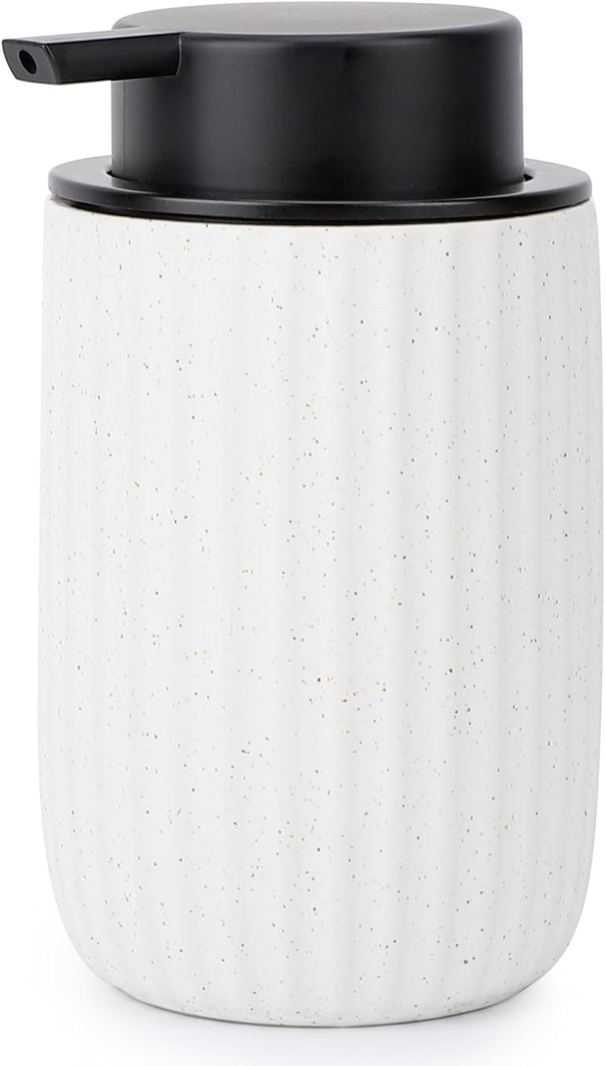 Segbeauty Ceramic Foaming Hand Soap Dispenser, 16.9Oz Refillable Kitchen Bathroom Foam Soap Dispenser, 500Ml Empty Liquid Soap Lotion Dispenser Foaming Pump Bottle for Modern Home Farmhouse Decor image number 4