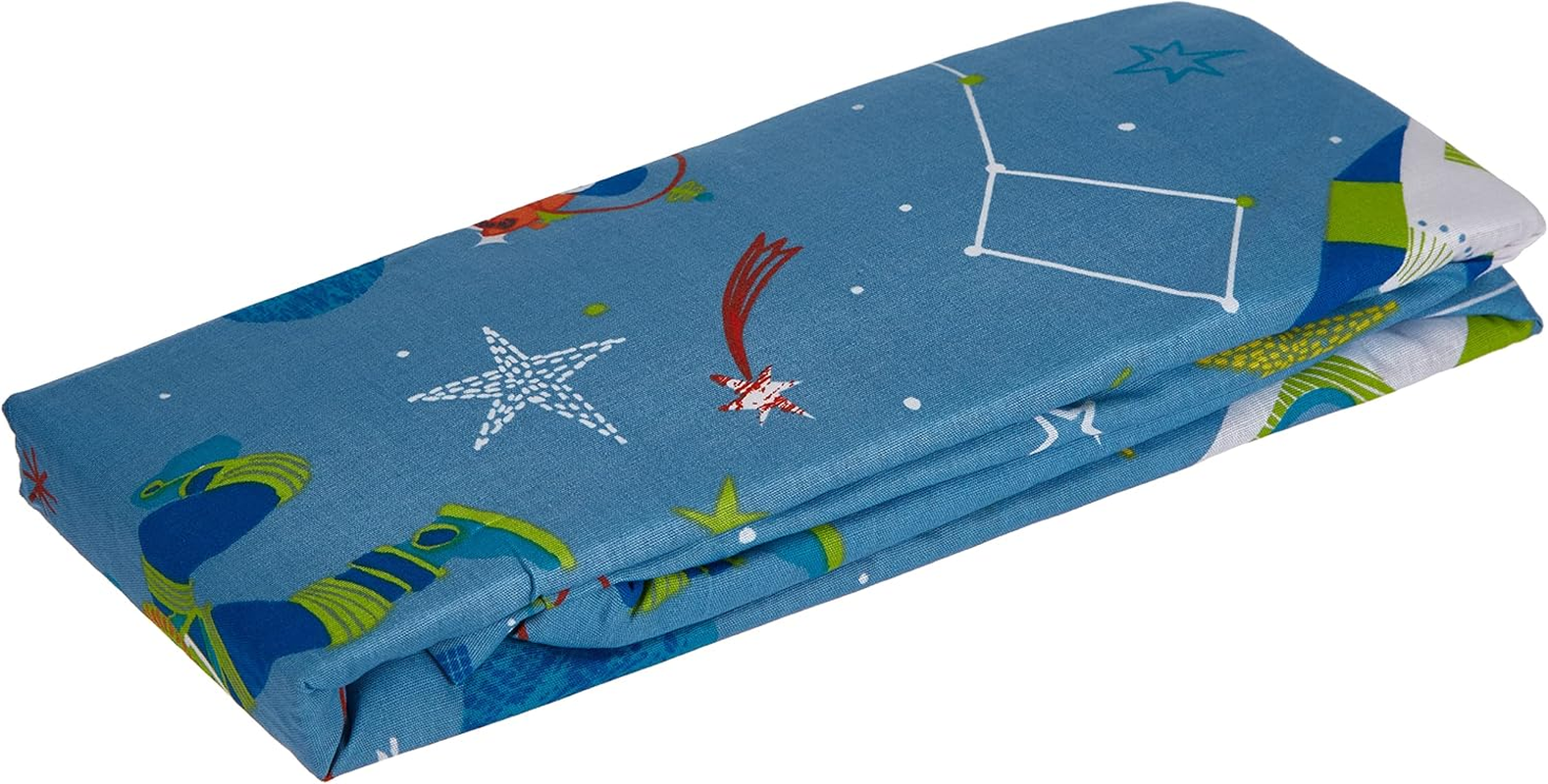 Bedlam - Supersonic -Easy Care Fitted Sheet | Single Bed Size | Blue Bedding image number 4