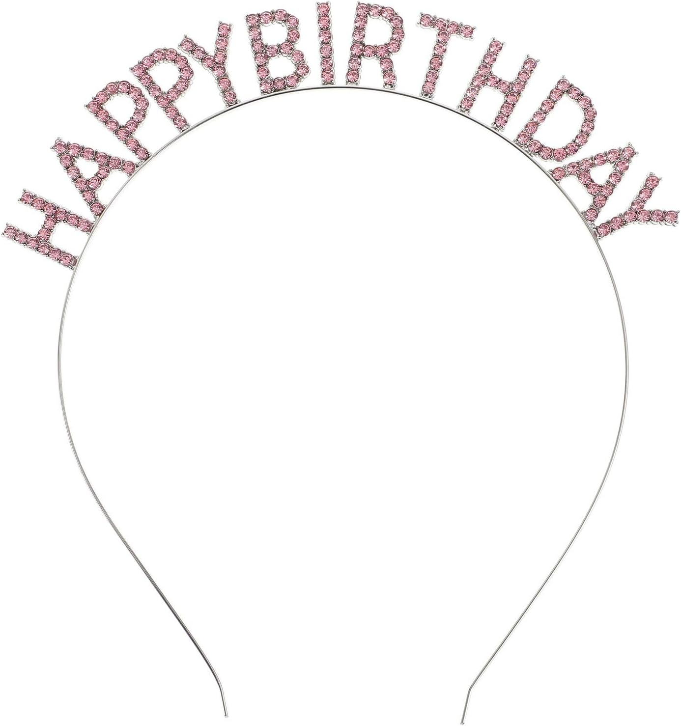 WOFASHPURET Creative Birthday Hair Hoops for Unique Photo Props Happy Birthday Hair Accessories Comfortable Eye-Catching Headband for Birthday Parties image number 6