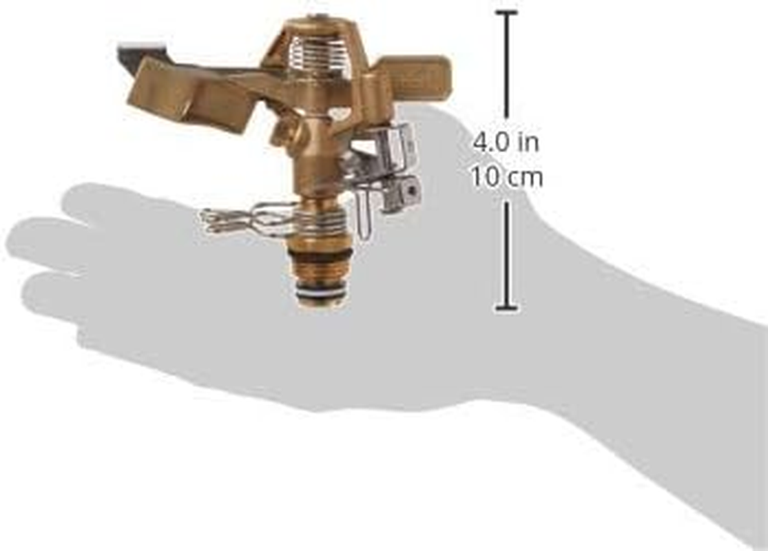 Orbit 55032 1/2" BRS Sprinkler Head, Connection, Silver and Gold image number 3