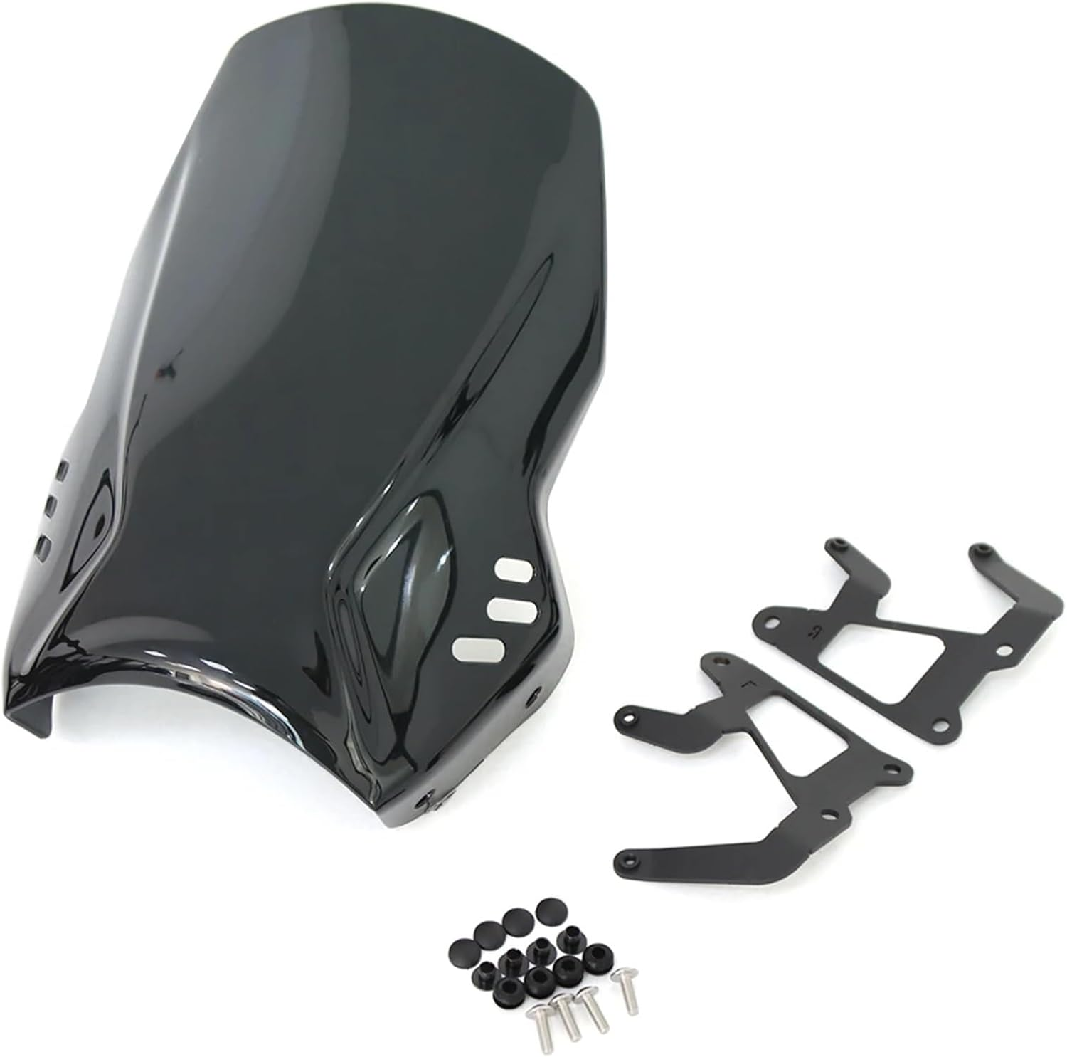 Fit for Yamaha XSR900 XSR 900 2022 2023 2024 Windshield Windscreen Visor Wind Deflector Shield Screen Motorcycle Accessories Headlights Motorcycle(Black)