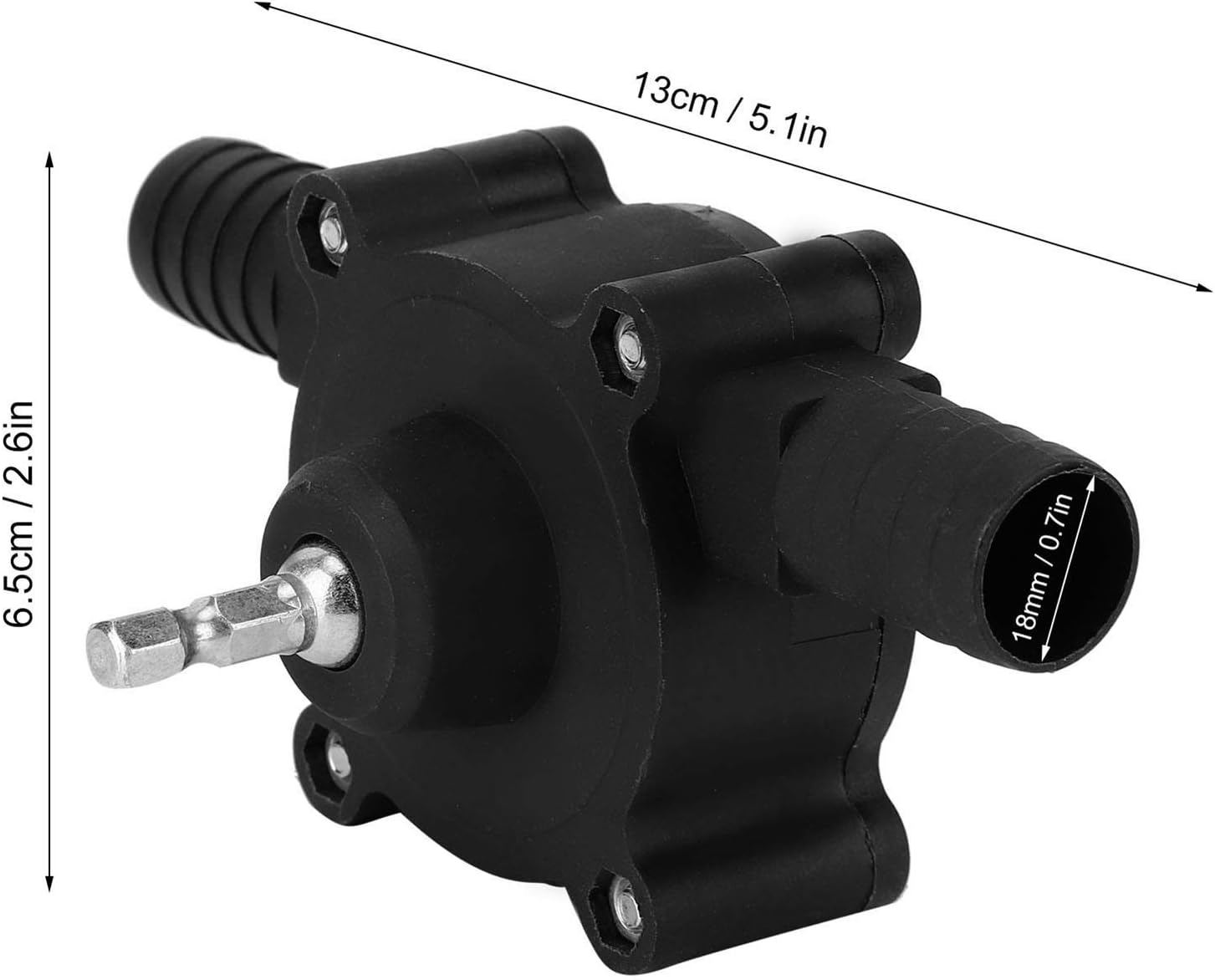 Mini Water Pump, Self Priming Electric Drill Pumps, Household Small Pump for Oil Fluid Transfer Garden Tools image number 5