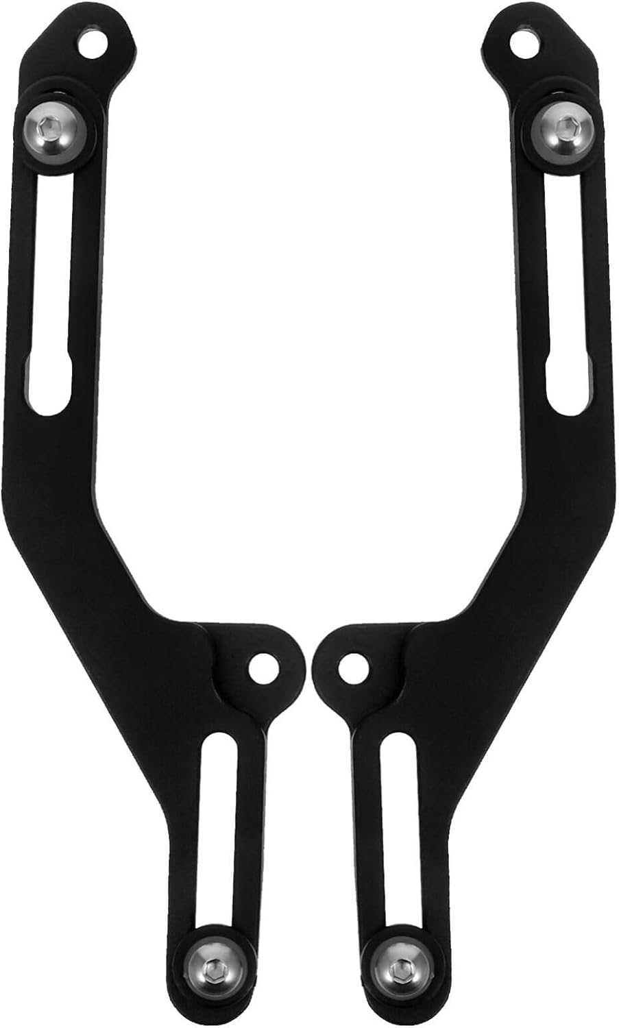 Iplusmile 1 Pair Motorcycle Windscreen Adjusters Windshield Support Bracket Compatible with Honda Transalp Xl750 2023 2024