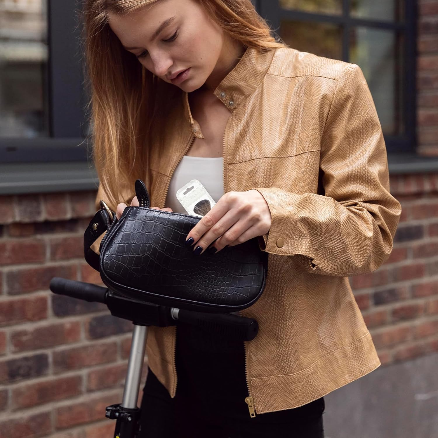 TEAONE Pen Packaging Bags, 100PCS Holographic Ziplock Packaging Bag for Packaging Lipgloss, Jewelry, Candy, Makeup Brush (4.5 X 18.5Cm) image number 1