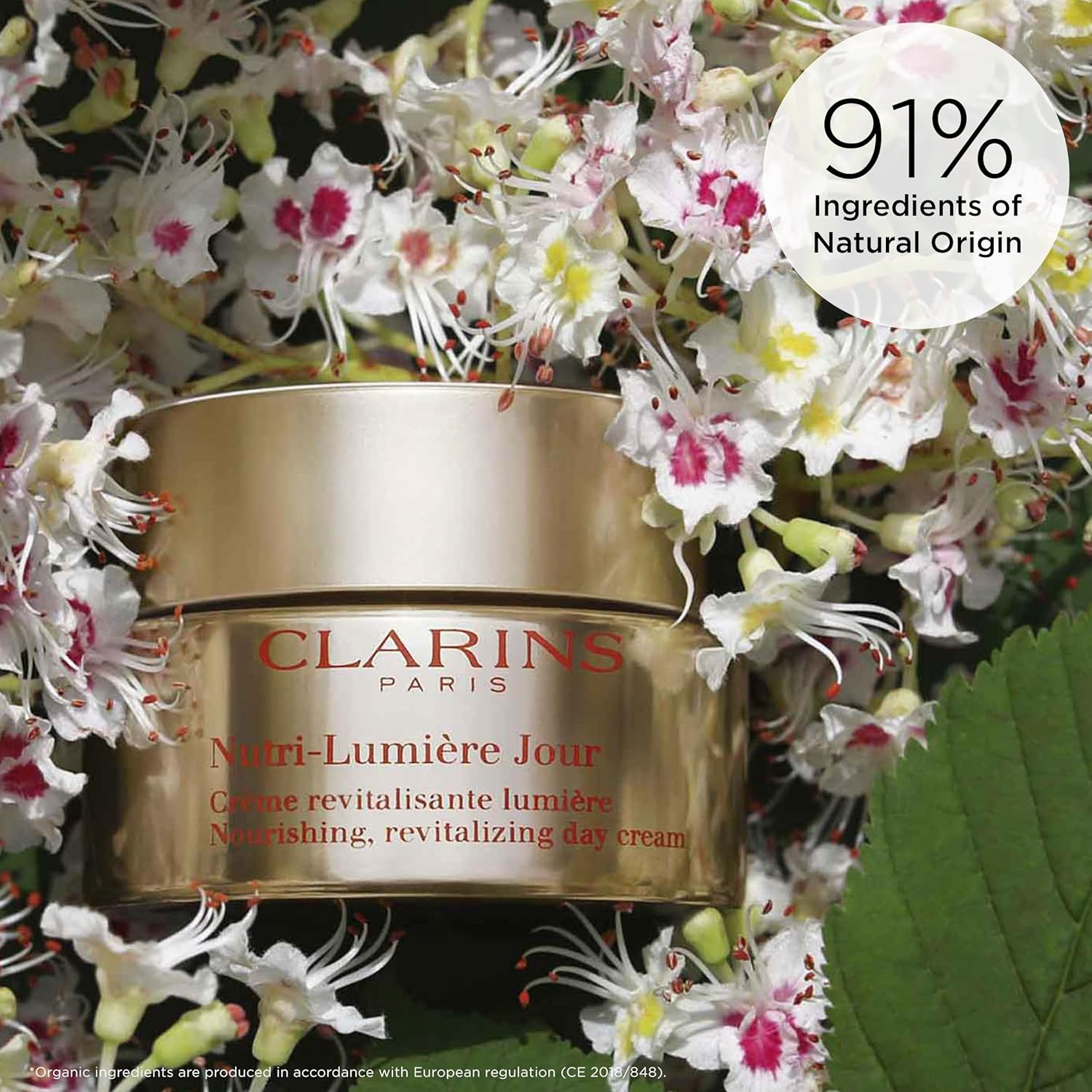 Clarins Nutri-Lumiere Day Cream for Unisex 1.6 Oz Cream, 50 Ml image number 5