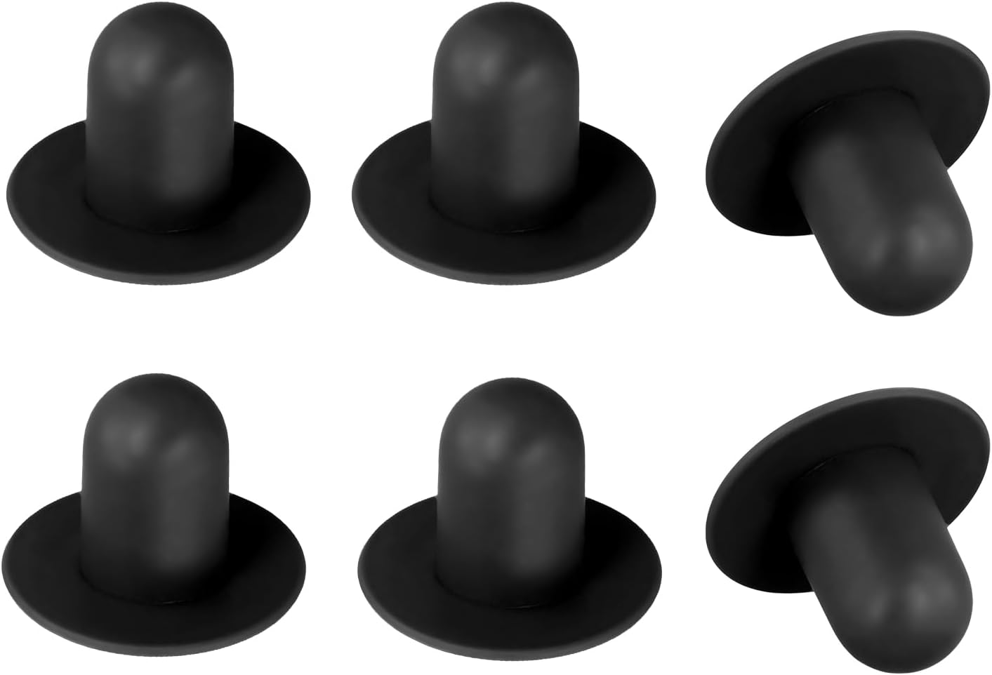 6Pcs Pool Plugs for above Ground Pool, Rubber Pump Filter Hole Stopper Plugs Swimming Pools Wall Plug Replacement for Intex (Blue)