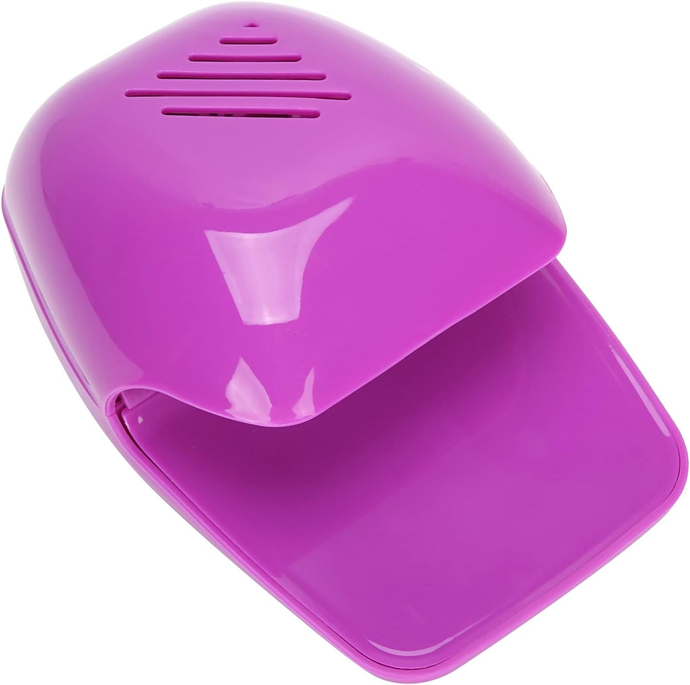 Marhynchus Portable Nail Polish Dryer Quick Dry Nail Dryer Blower for Regular Gel Acrylic Polish with Air Spray Safe for Kids Salon Home Travel (Purple)