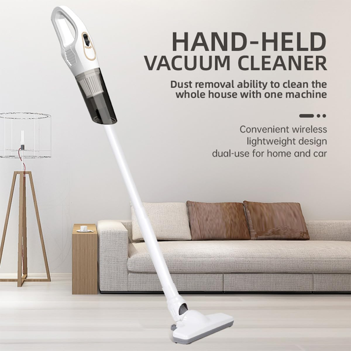 Cordless Vacuum Cleaner, 3-In-1 Rechargeable Handheld Vacuum, Powerful Suction for Pet Owners, Car & Home Cleaning Solution &ndash; Lightweight & Easy to Use image number 1