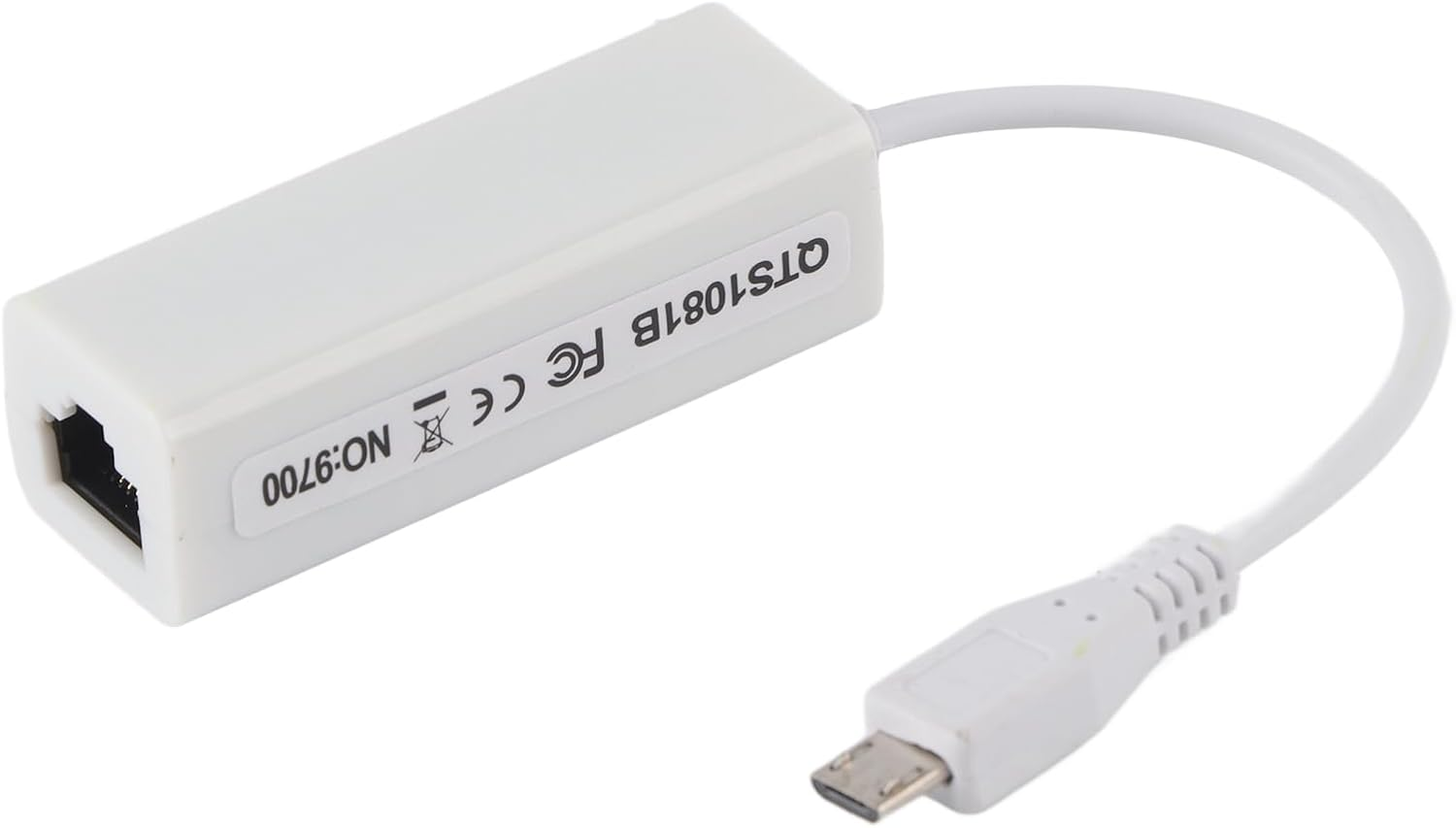 Asixxsix USB to Ethernet Adapter, USB to 10/100 Gigabit Ethernet LAN Network Adapter, Driver RJ45 Internet, RJ45 LAN for Raspberry Pi 1.3 /W