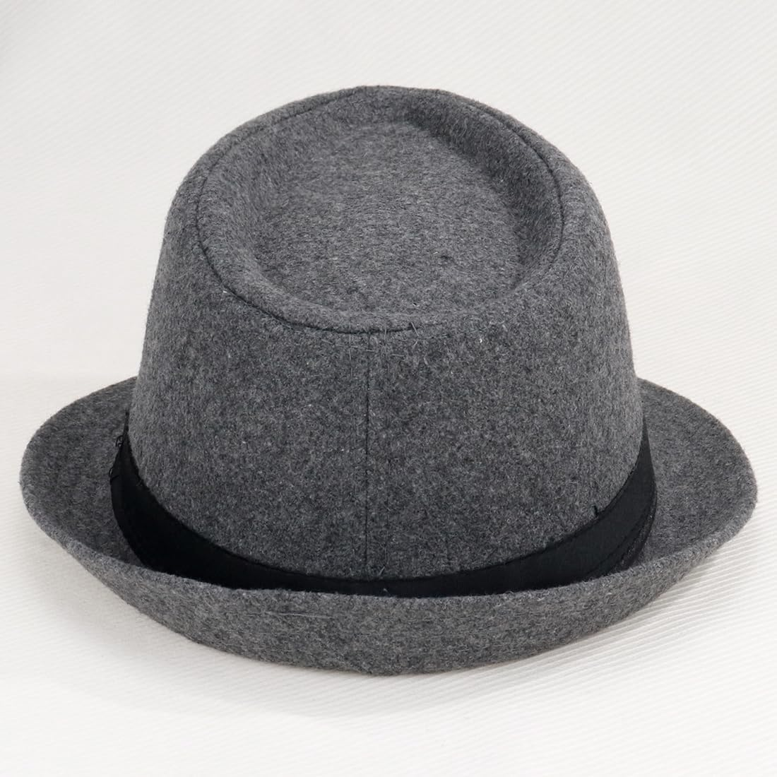 Yeeheen Fedoras Hat Trilby Jazz Panama Cap Vintage Gentleman Hat Short Brim Bowler Hat for Men Women image number 1