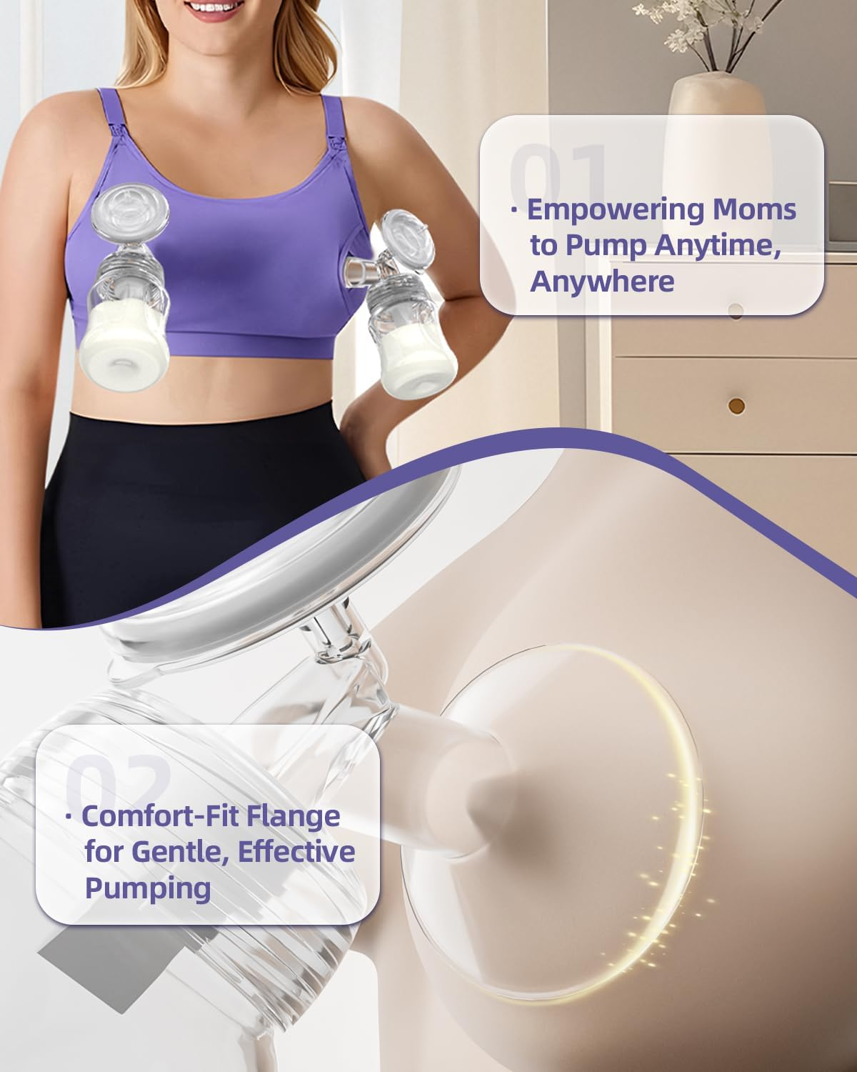 KAIYIV 10PCS Duckbill Valve Silicone Kit Compatible with Spectra S2 S1 9 Plus, Bpa,Not Original Spectra Pump Parts image number 6