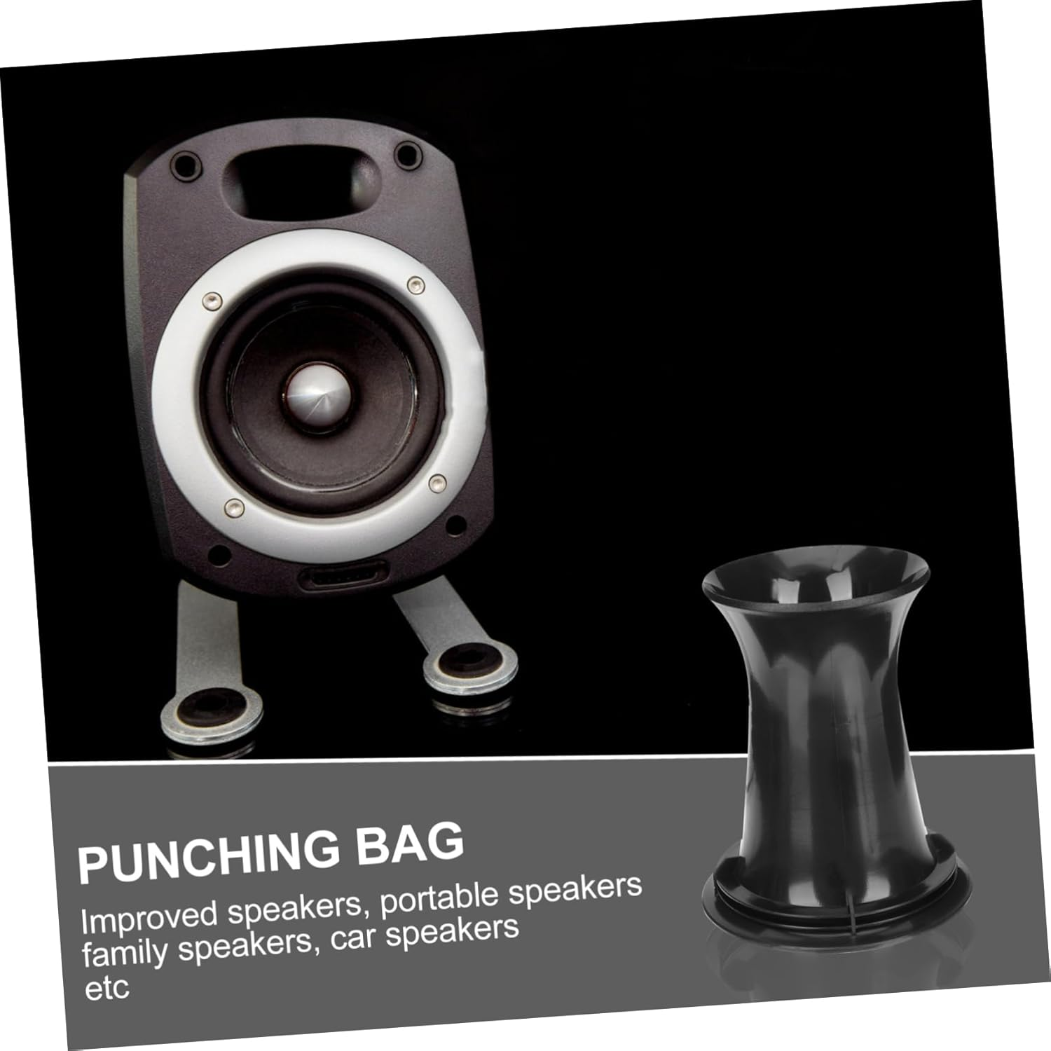 HOMSFOU 8Pcs Professional Speaker Port Tube for Home and Car Speaker Cabinets Air Port Tubes image number 2