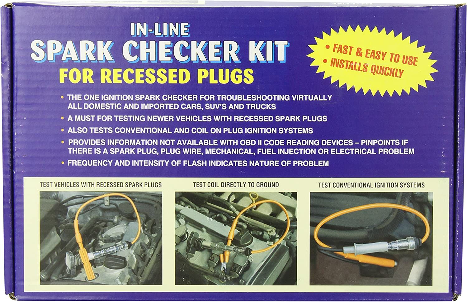 Tool Aid 23970 In-Line Spark Checker Kit for Recessed Plug image number 1