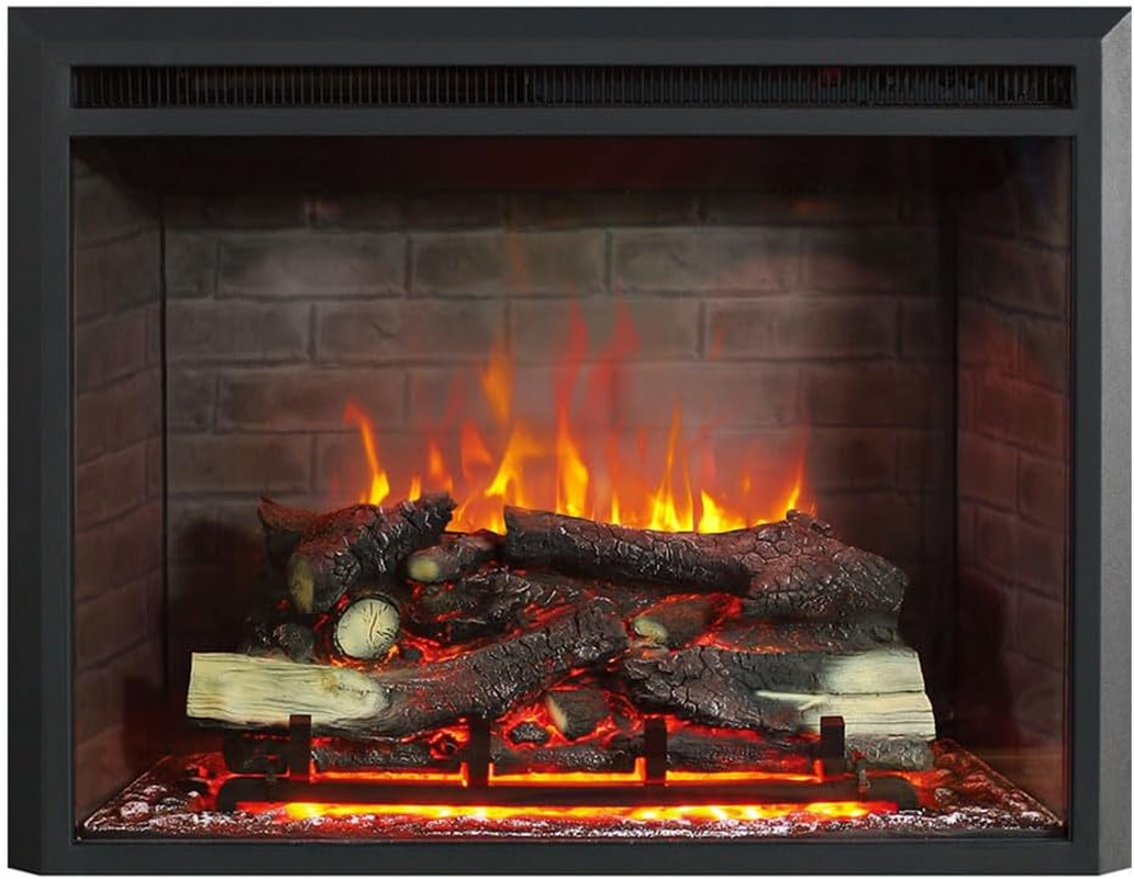 Modaliving Primo 33-Inch 2000W Electric Fireplace Insert for Cozy Ambience image number 6