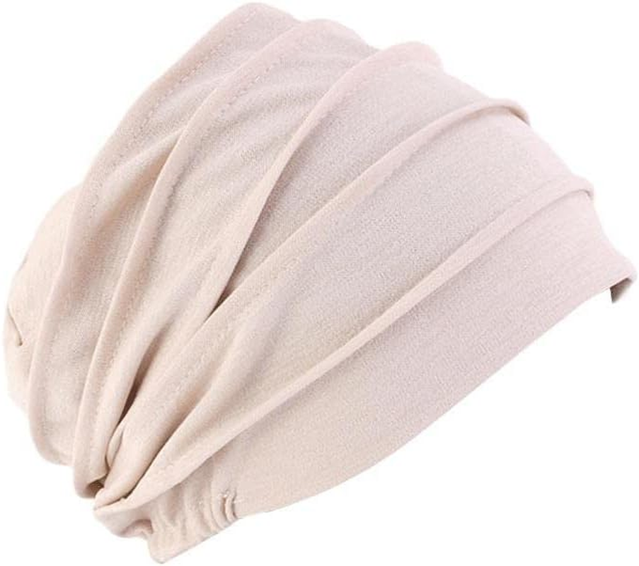 Cancer Headwear for Women Elastic Comfortable Stretchy Hats Gifts Christmas Wearing Supplies, Coffee