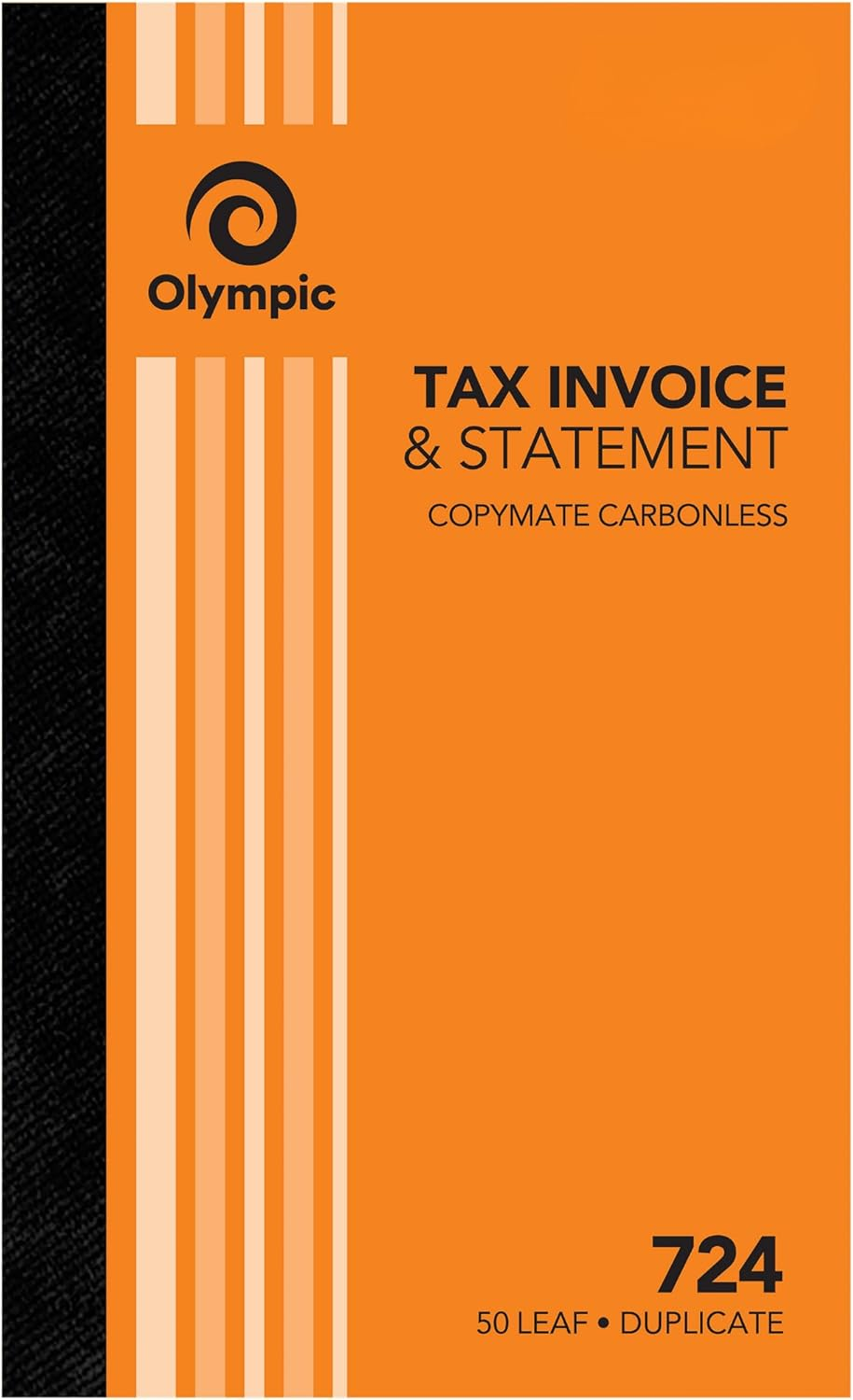 Olympic Carbonless Invoice Statement Book NO.724 200X125 50 Leaf image number 1