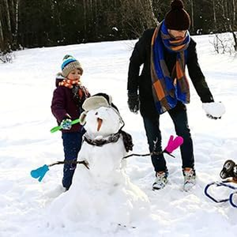 Vabx-Purple 3 Pairs Magic Gloves Black Warm Gloves Winter Knitted Gloves for Kids Teens Adults Women Cold Weather Gloves image number 3