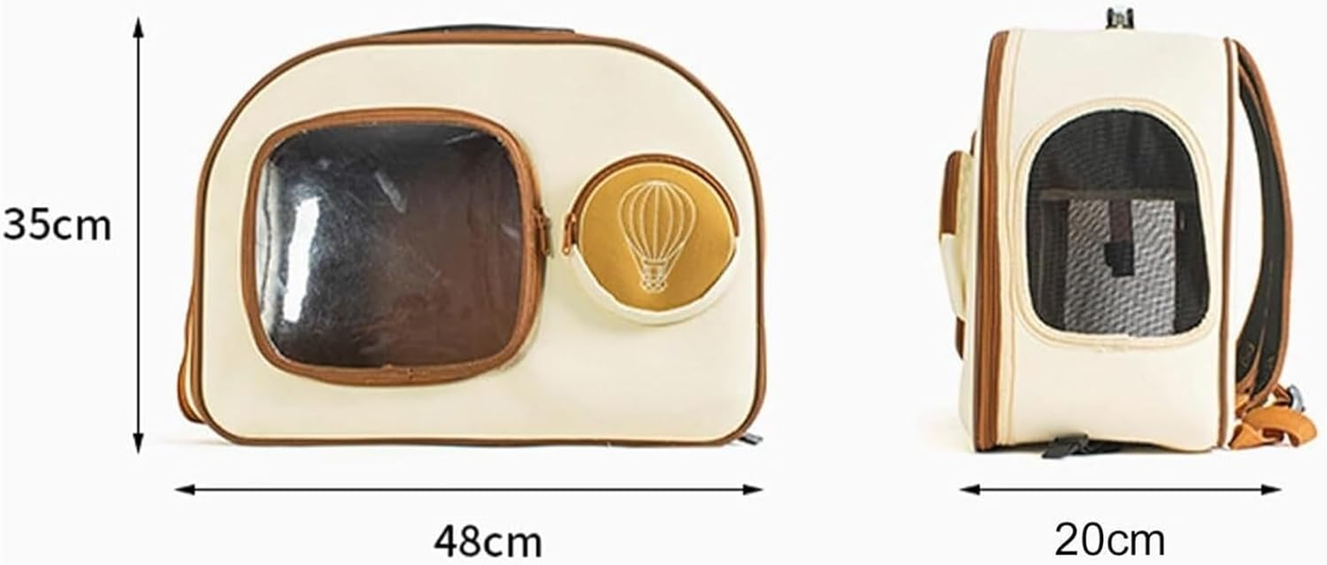 Cat Bag Dog Carrier Pet Carrier Pet Carrier Backpack Transparent Window Cat Travel Bag Cats and Puppies for Outdoor Use Cat Carrier Pet Bag Carrier