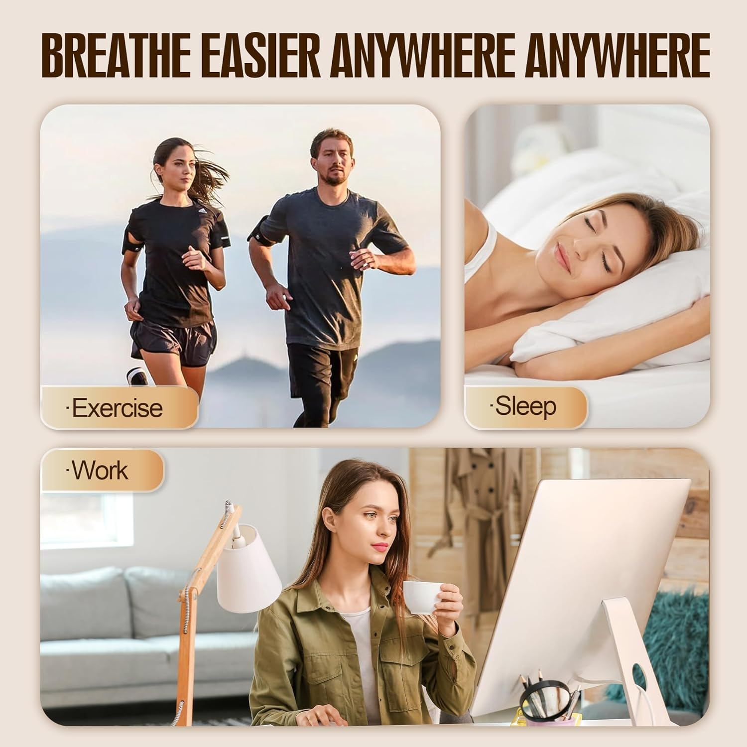 Nasal Strips, 30 Pack Nose Strips for Breathing, Nose Breathing Strips Extra Strength Nasal Strips, Breathing and Exercise Nose Tape for Sleeping image number 2