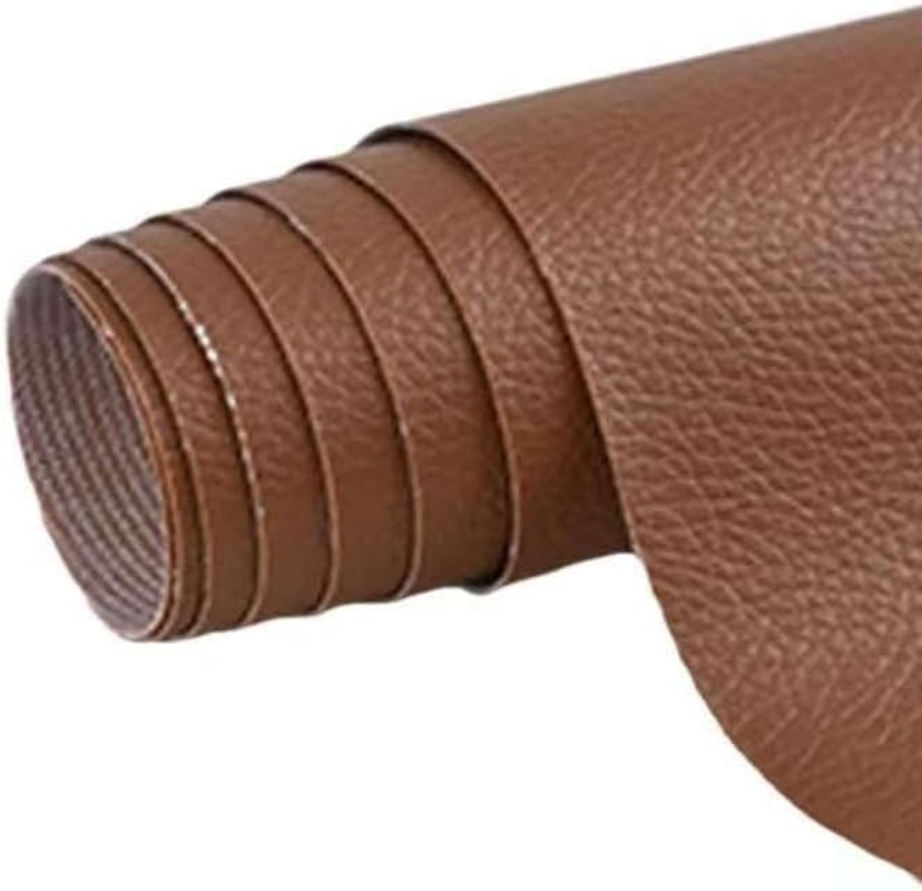 40X137Cm Leather Repair Patch Self-Adhesive for Couch, Sofa, Car Seat, Furniture, and Jacket &ndash; Large Leather Patch for Quick Fixes &ndash; Available in Black, Brown, Dark Brown, and Wine Red (Black)