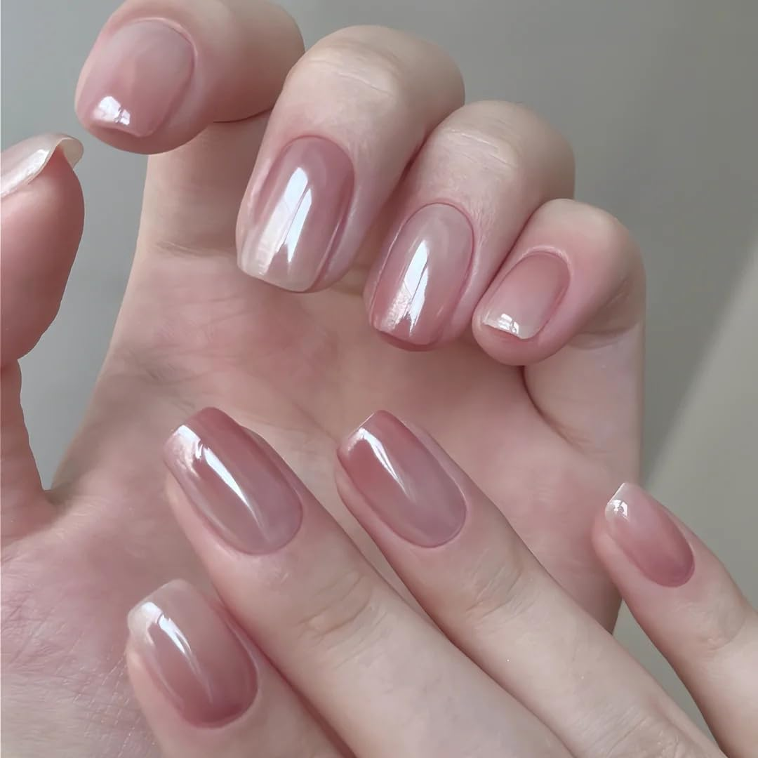 ADHERE Crystal Chrome Nail-Powder - Hyper-Shine Crystal Clear Finish Chrome Powder, Nail Art Dust, Professional Salon-Grade DIY Gel Polish Accessories 0.3G (Crystal Powder)