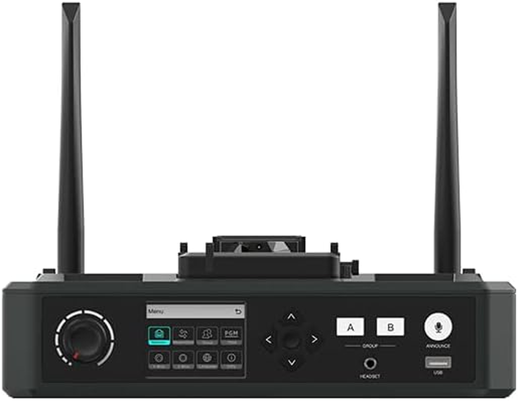 Single HUB Base Station for Hollyland Solidcom C1, 1.9Ghz Full-Duplex Wireless Headset Intercom System for Team Communication with AB Grouping UAC Cloud Meeting Announcement Expandable Connection Visit the Hollyview Store image number 3