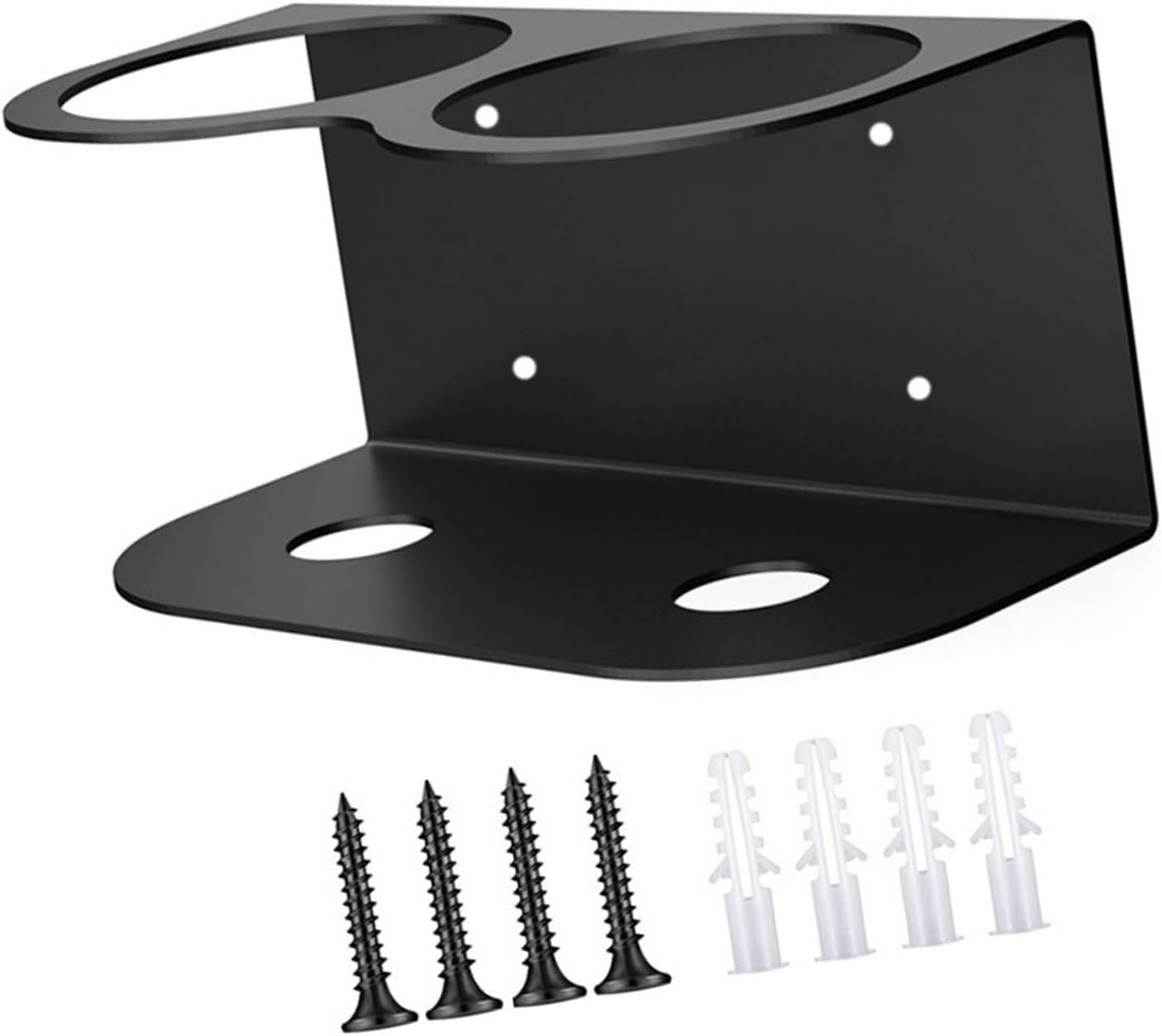 Quick Install Wall Mount Spray Bottle Rack Garage Wall Organizer Rack for Spray Bottles and Cans