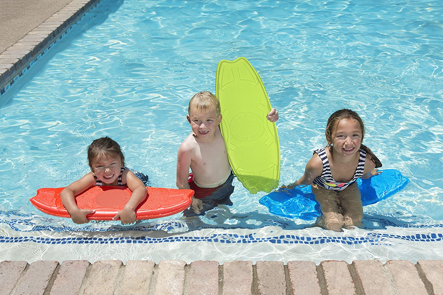 Poolmaster Swimming Pool Underwater &ldquo;Surf&rdquo; Board and Kickboard Pool Toy, Red image number 1