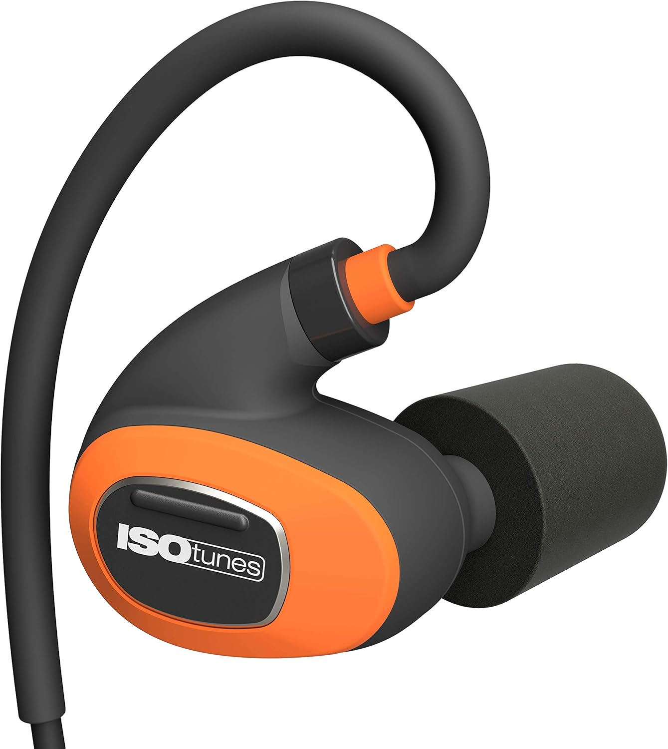 Isotunes PRO 2.0 Osha-Compliant Noise Isolating Bluetooth Ear Plugs (Safety Orange) image number 2