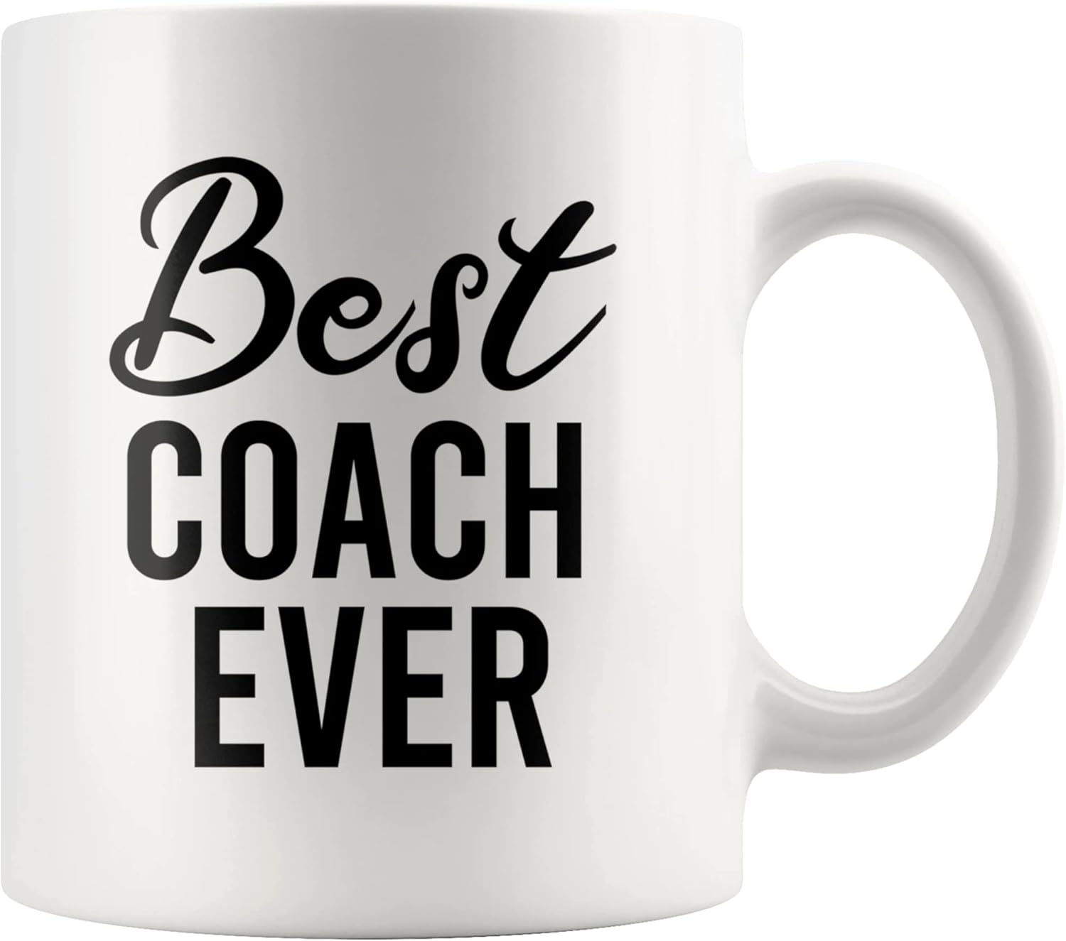 Best Coach Ever Coach Gifts Sports Gym Instructor Trainor Teacher Team Manager Mentor for Birthdays Valentines Appreciation Drinkware Ceramic Coffee Mug 11 Oz White image number 5