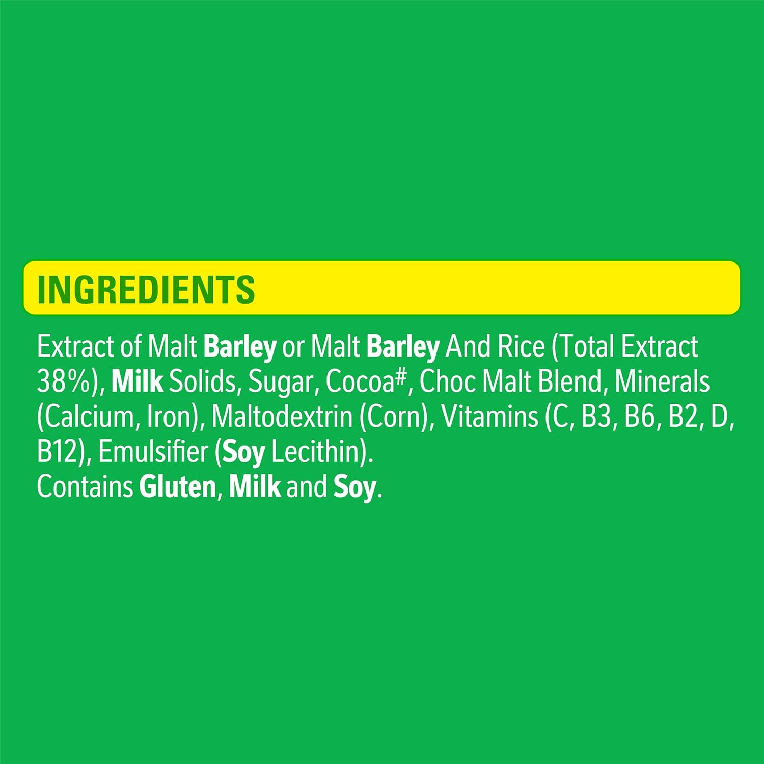 Milo Chocolate Malt Powder Drink 460 G image number 6