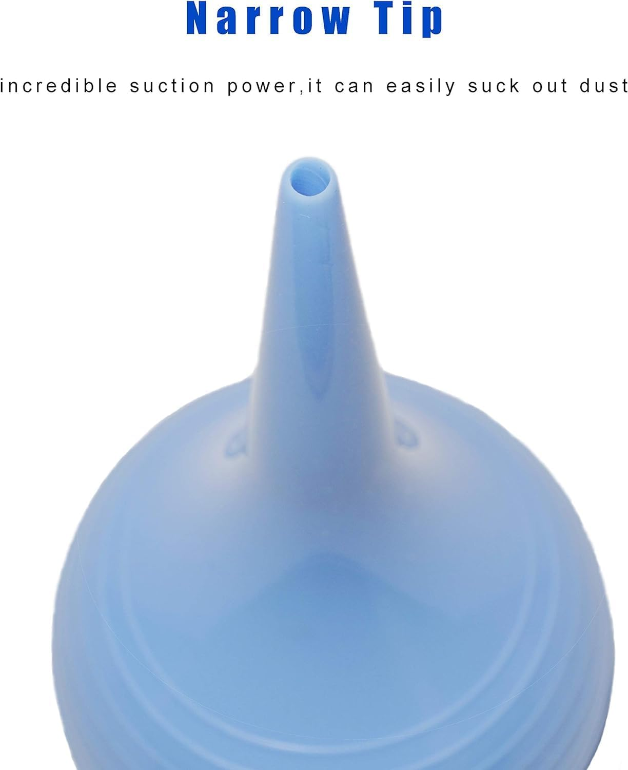 Star-Wood Rubber Suction Ear Syringe, 90Ml Hand Bulb Syringe Ear Wash Squeeze Bulb- Blue Smooth image number 6