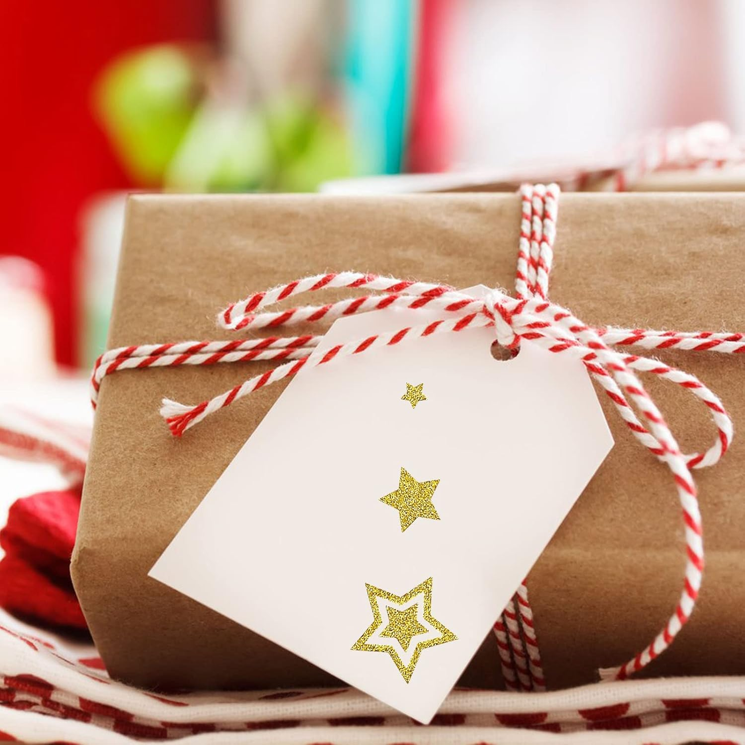 Findtop Glitter Star Stickers - 15 Sheets, 3 Models for Rewards, Crafts, Books, Decoration, Classrooms, Teaching Awards image number 3