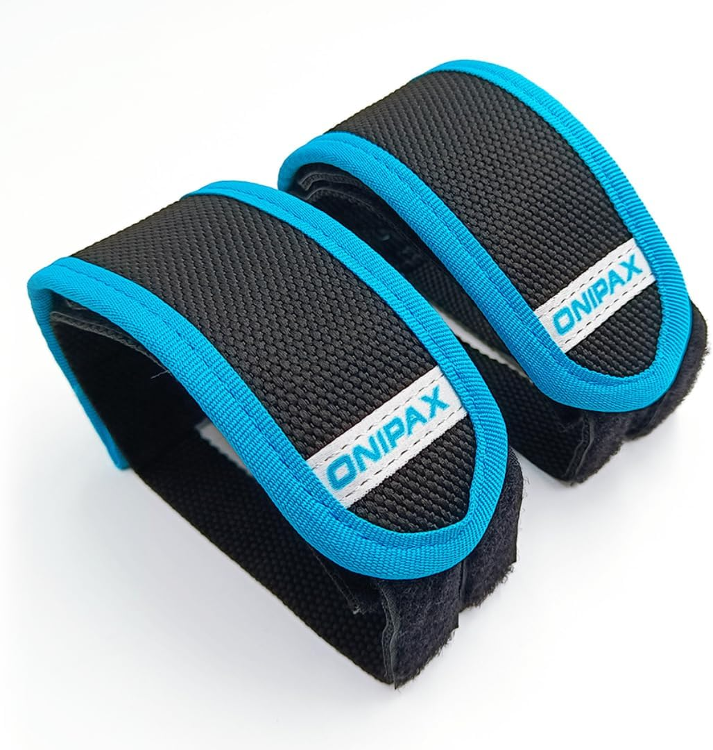 ONIPAX Outdoor Bike Pedal Straps Toe Clips Straps Tape 2 PCS