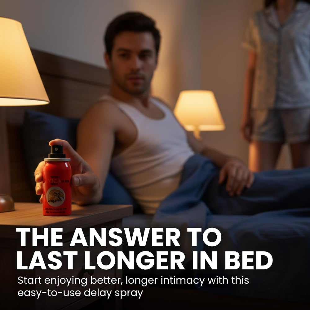 84000 Delay Spray for Men | Last Longer in Bed | 150 Sprays | Desensitizing for Premature Ejaculation PE | 45Ml | Helps Prolong and Control Climax image number 2