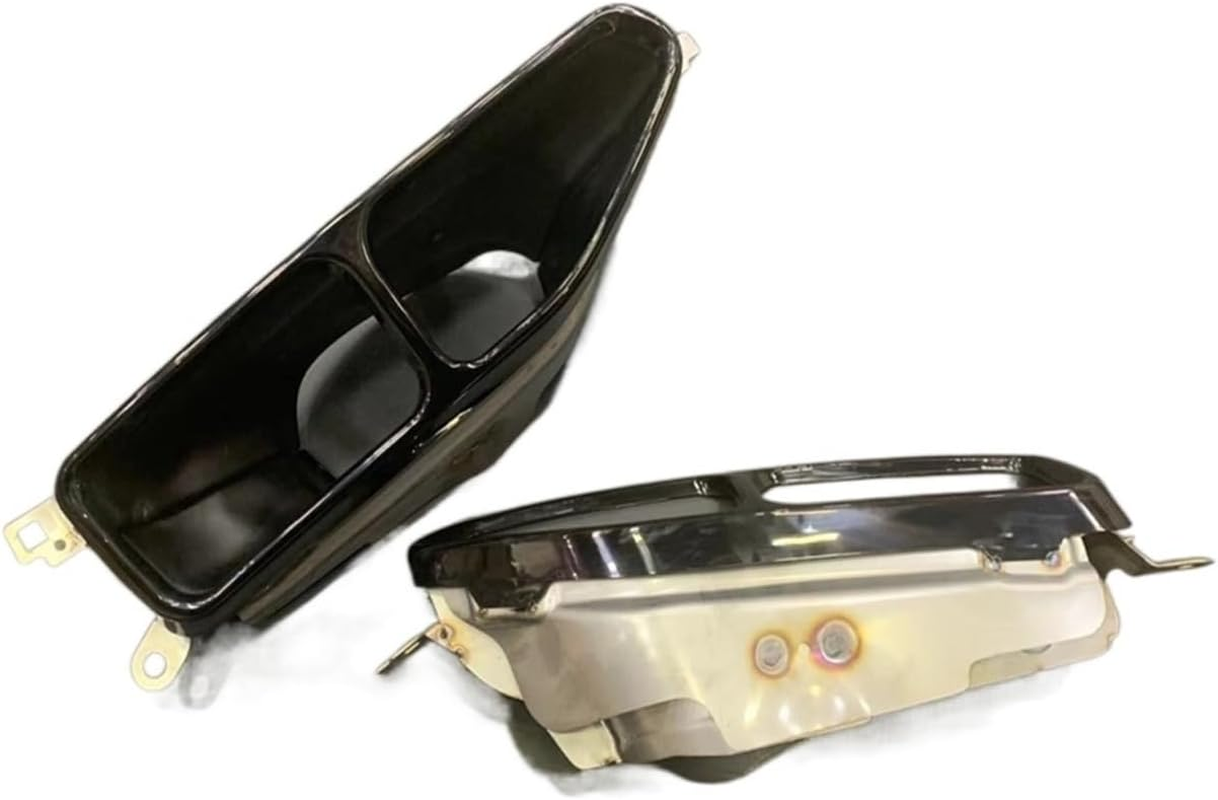 Muffler Car Rear Exhaust Pipe Muffler Tips Air Vent Outlet Duct Tailpipe Compatible with BMW 7 Series 2019-2020 X5 X6 740I G11 G12 image number 2