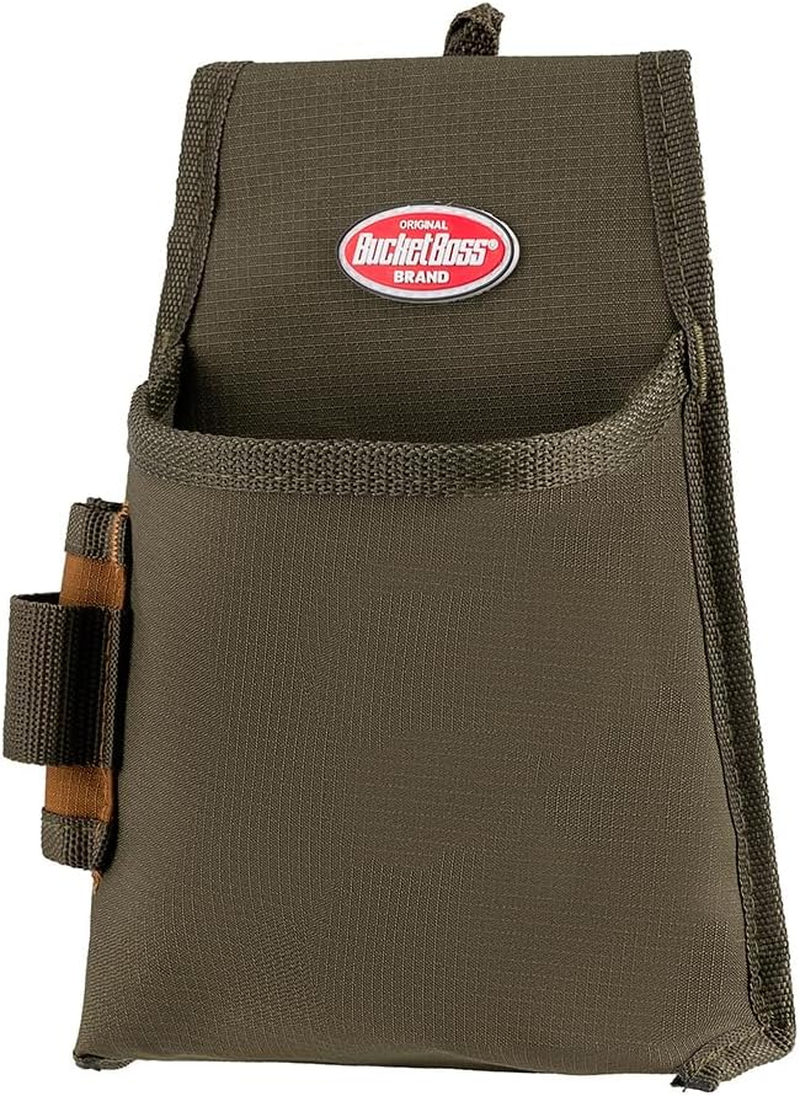 Fastener Tool Pouch with Flapfit in Brown, 54160, Green image number 3