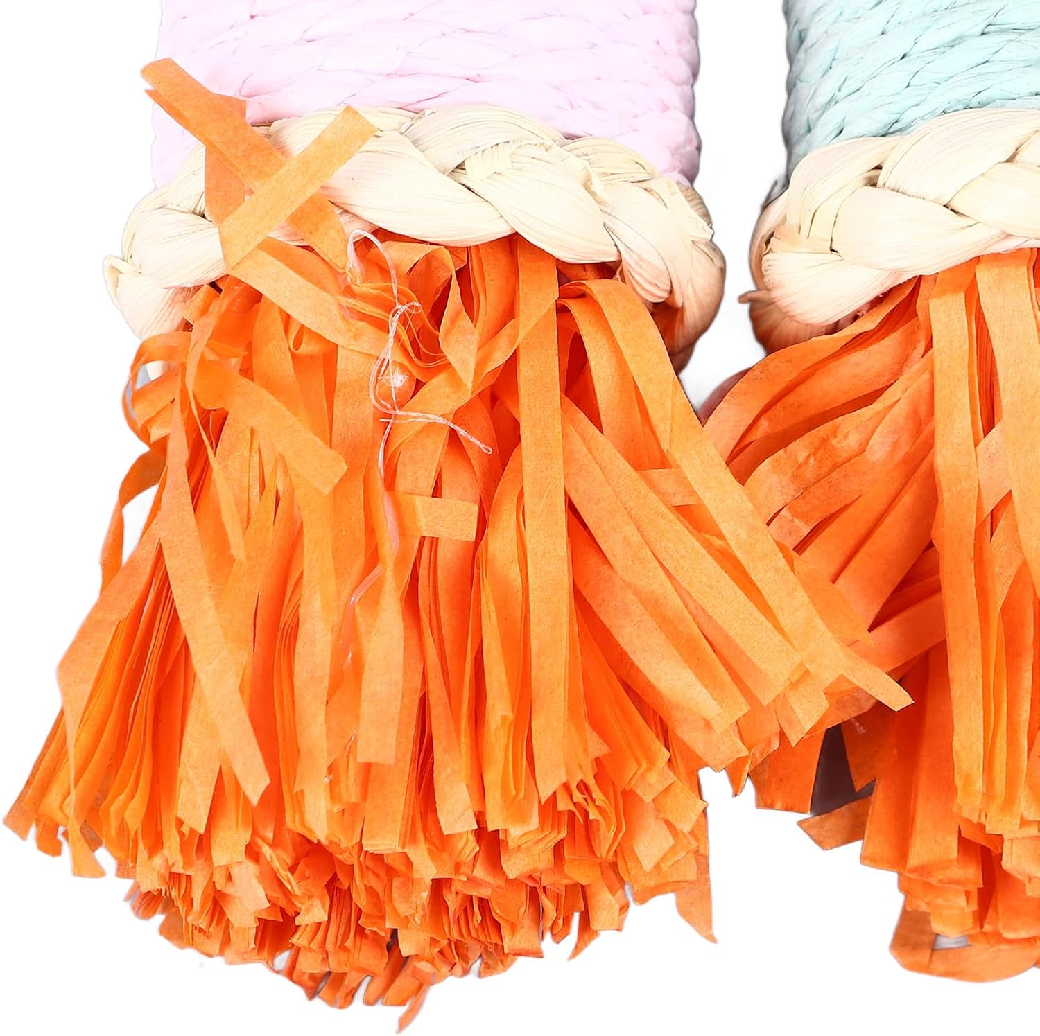 3Pcs Rabbit Chew Toys, Colorful Paper Tube Safe Relieve Boredom Rabbits Teeth Grinding Toys, Small Animals Chew Toys for Hamster Guinea Pig image number 6